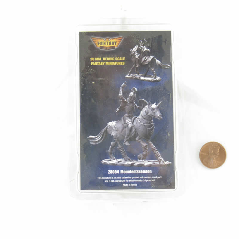 FLM28054 Mounted Skeleton Figure Kit 28mm Heroic Scale Miniature Unpainted (ONLINE ORDER ONLY)