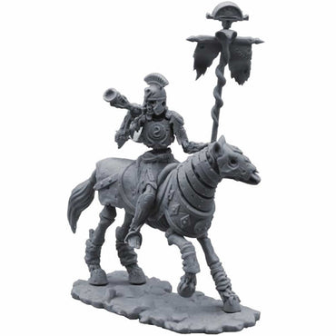 FLM28055 Mounted Skeleton Standard Bearer Figure Kit 28mm Heroic Scale Miniature Unpainted (ONLINE ORDER ONLY)