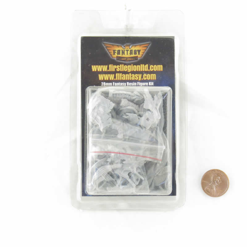 FLM28056 Mounted Skeleton Warrior Figure Kit 28mm Heroic Scale Miniature Unpainted (ONLINE ORDER ONLY)