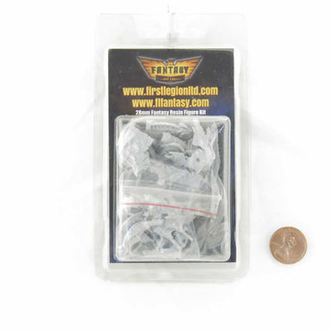 FLM28056 Mounted Skeleton Warrior Figure Kit 28mm Heroic Scale Miniature Unpainted (ONLINE ORDER ONLY)