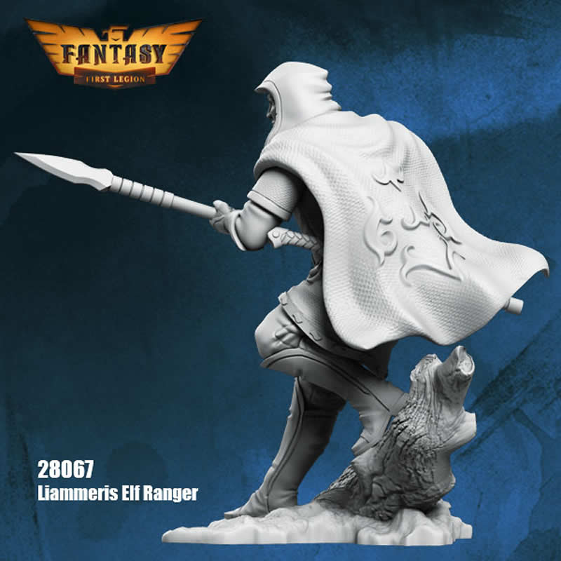 FLM28067 Liammeris Elf Ranger Figure Kit 28mm Heroic Scale Miniature Unpainted (ONLINE ORDER ONLY)