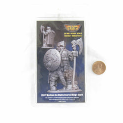 FLM28072 Barthum The Mighty Dwarven Warrior Figure Kit 28mm Heroic Scale Miniature Unpainted (ONLINE ORDER ONLY)