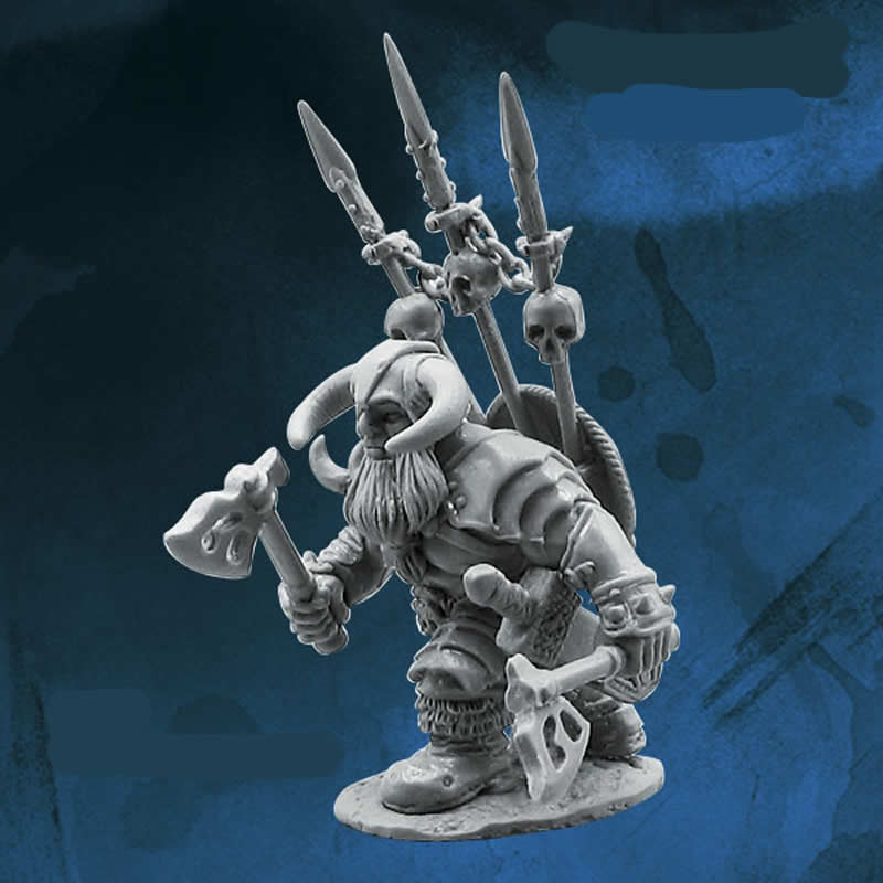 FLM28078 Burke Carp Orc Slayer Figure Kit 28mm Heroic Scale Miniature Unpainted (ONLINE ORDER ONLY)