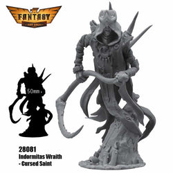 FLM28081 Indormitas Wraith Cursed Saint Figure Kit 28mm Heroic Scale Miniature Unpainted (ONLINE ORDER ONLY)