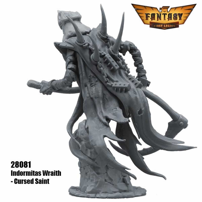 FLM28081 Indormitas Wraith Cursed Saint Figure Kit 28mm Heroic Scale Miniature Unpainted (ONLINE ORDER ONLY)