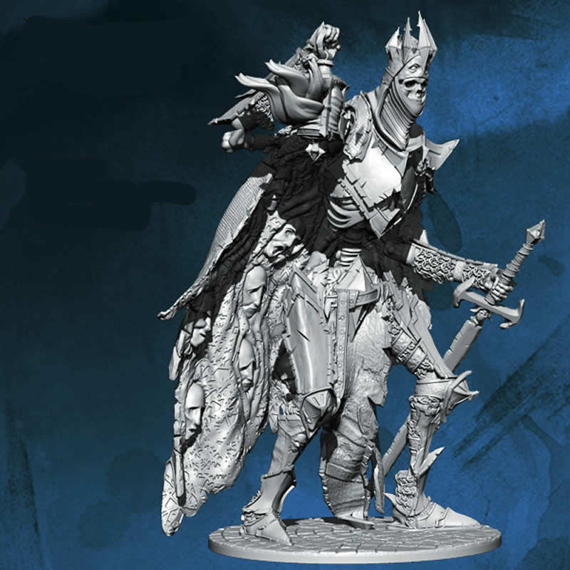 FLM28082 Vaul Ermiger Wraith Soul Collector Figure Kit 28mm Heroic Scale Miniature Unpainted (ONLINE ORDER ONLY)