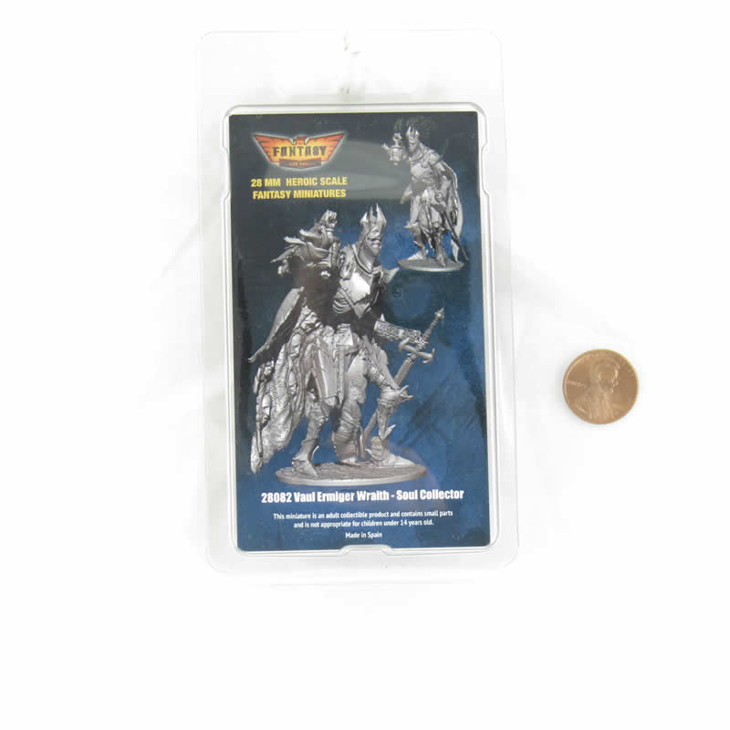 FLM28082 Vaul Ermiger Wraith Soul Collector Figure Kit 28mm Heroic Scale Miniature Unpainted (ONLINE ORDER ONLY)