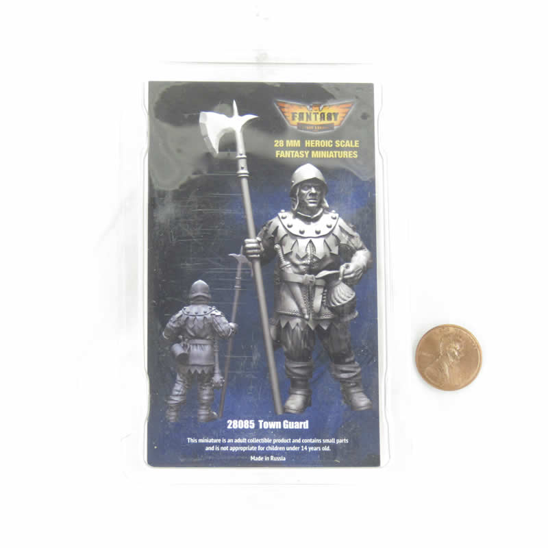 FLM28085 Town Guard No1 Figure Kit 28mm Heroic Scale Miniature Unpainted (ONLINE ORDER ONLY)