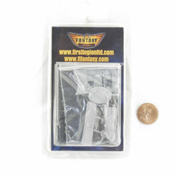 FLM28092 Herbal Healer with Bookcase Figure Kit 28mm Heroic Scale Miniature Unpainted (ONLINE ORDER ONLY)