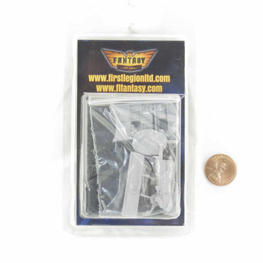 FLM28092 Herbal Healer with Bookcase Figure Kit 28mm Heroic Scale Miniature Unpainted (ONLINE ORDER ONLY)
