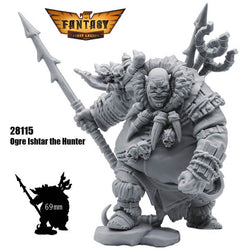 FLM28115 Ogre Ishtar The Hunter Figure Kit 28mm Heroic Scale Miniature Unpainted (ONLINE ORDER ONLY)