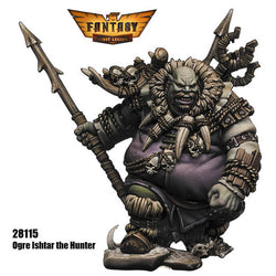 FLM28115 Ogre Ishtar The Hunter Figure Kit 28mm Heroic Scale Miniature Unpainted (ONLINE ORDER ONLY)