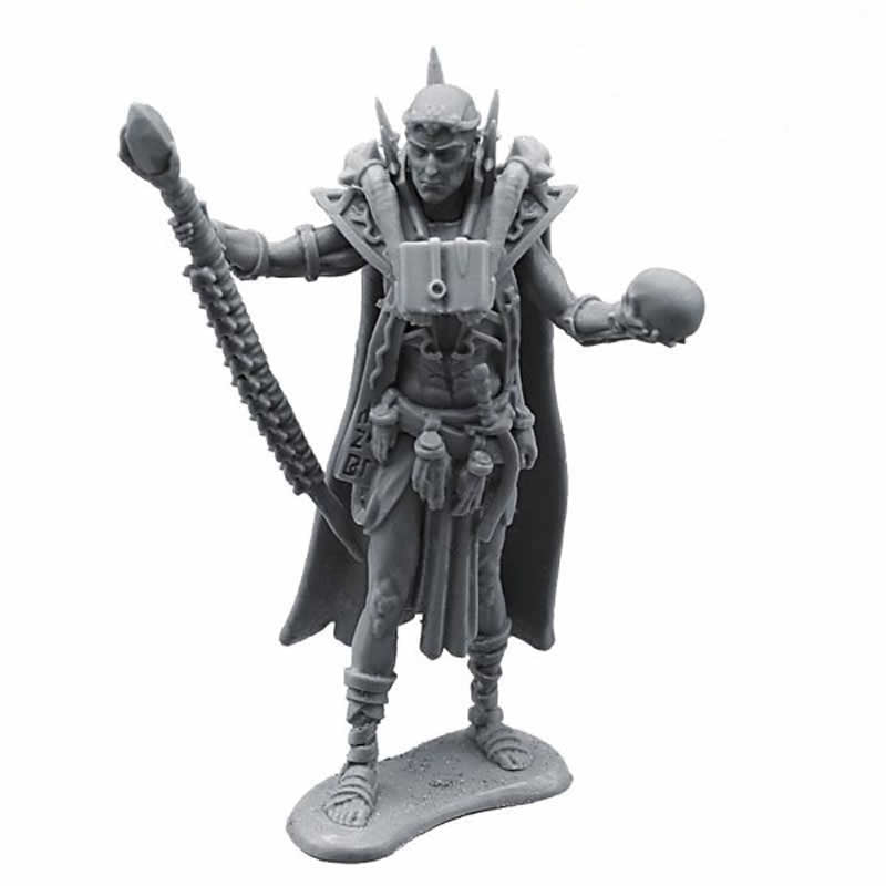 FLM28120 Necromancer Figure Kit 28mm Heroic Scale Miniature Unpainted (ONLINE ORDER ONLY)