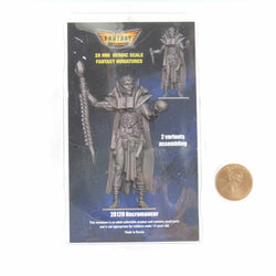 FLM28120 Necromancer Figure Kit 28mm Heroic Scale Miniature Unpainted (ONLINE ORDER ONLY)