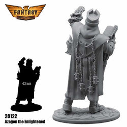 FLM28122 Azagon The Enlightened Figure Kit 28mm Heroic Scale Miniature Unpainted (ONLINE ORDER ONLY)