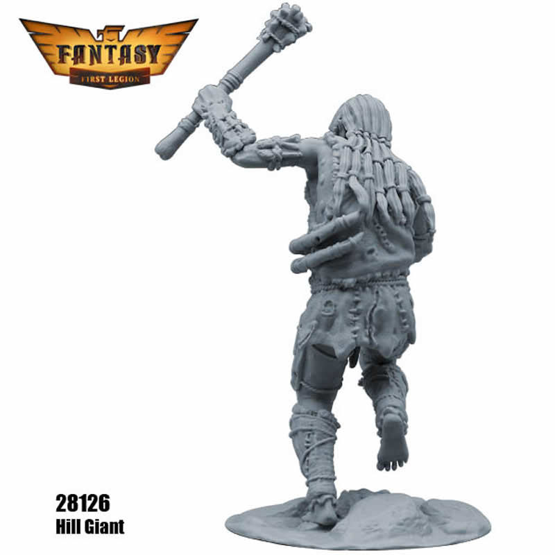 FLM28126 Hill Giant Figure Kit 28mm Heroic Scale Miniature Unpainted (ONLINE ORDER ONLY)