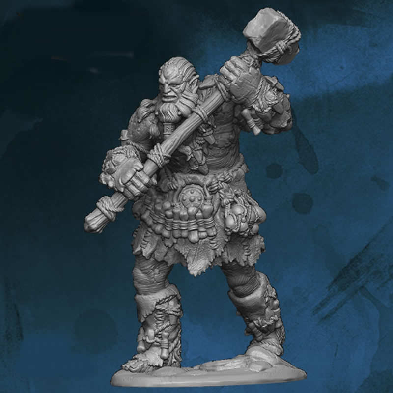 FLM28127 Stone Giant Figure Kit 28mm Heroic Scale Miniature Unpainted (ONLINE ORDER ONLY)