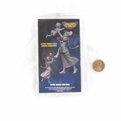 FLM28136 Mother with Baby Figure Kit 28mm Heroic Scale Miniature Unpainted (ONLINE ORDER ONLY)