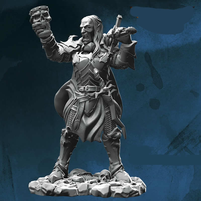 FLM28155 Christiano Vampire King Figure Kit 28mm Heroic Scale Miniature Unpainted (ONLINE ORDER ONLY)