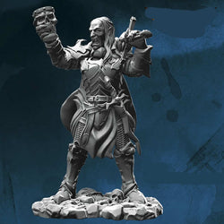 FLM28155 Christiano Vampire King Figure Kit 28mm Heroic Scale Miniature Unpainted (ONLINE ORDER ONLY)
