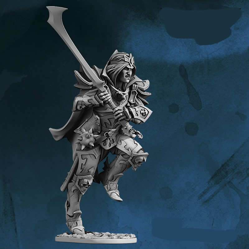 FLM28156 Marco Vampire Warrior Figure Kit 28mm Heroic Scale Miniature Unpainted (ONLINE ORDER ONLY)