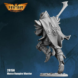 FLM28156 Marco Vampire Warrior Figure Kit 28mm Heroic Scale Miniature Unpainted (ONLINE ORDER ONLY)