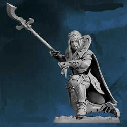 FLM28157 Alisha Female Vampire Warrior Figure Kit 28mm Heroic Scale Miniature Unpainted (ONLINE ORDER ONLY)