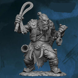 FLM28178 Orc Slaver Figure Kit 28mm Heroic Scale Miniature Unpainted (ONLINE ORDER ONLY)