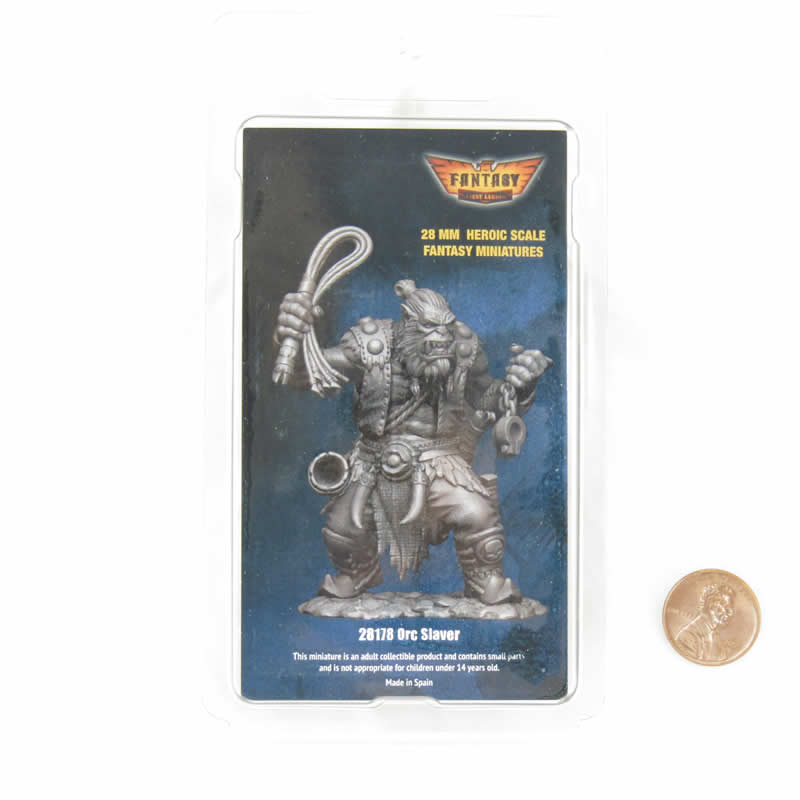 FLM28178 Orc Slaver Figure Kit 28mm Heroic Scale Miniature Unpainted (ONLINE ORDER ONLY)