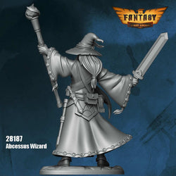 FLM28187 Abcessus Wizard Figure Kit 28mm Heroic Scale Miniature Unpainted (ONLINE ORDER ONLY)