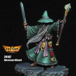 FLM28187 Abcessus Wizard Figure Kit 28mm Heroic Scale Miniature Unpainted (ONLINE ORDER ONLY)