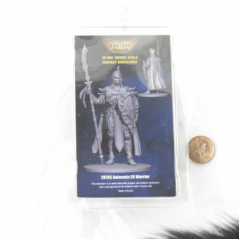 FLM28195 Aninomis Elf Warrior Figure Kit 28mm Heroic Scale Miniature Unpainted (ONLINE ORDER ONLY)