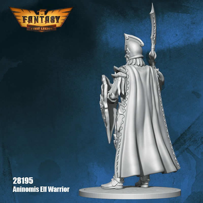 FLM28195 Aninomis Elf Warrior Figure Kit 28mm Heroic Scale Miniature Unpainted (ONLINE ORDER ONLY)