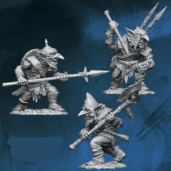 FLM28GOB04 Goblin Warriors 3 Different Goblins Figure Kit 28mm Heroic Scale Miniature Unpainted (ONLINE ORDER ONLY)