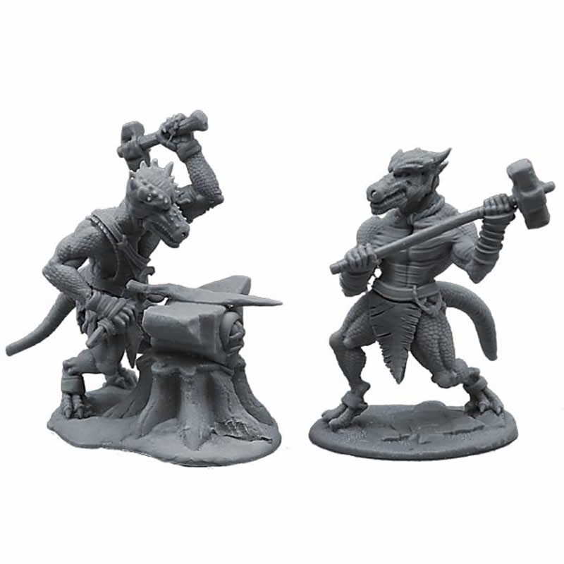 FLMKS01R Kobold Smith and Kobold with Hammer Figure Kit 28mm Heroic Scale Miniature Unpainted (ONLINE ORDER ONLY)