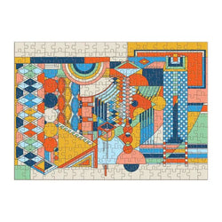 FLW Imperial Hotel Stone Wall Mural 250 Piece Wood Jigsaw Puzzle Galison (ONLINE ORDER ONLY)