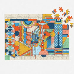 FLW Imperial Hotel Stone Wall Mural 250 Piece Wood Jigsaw Puzzle Galison (ONLINE ORDER ONLY)