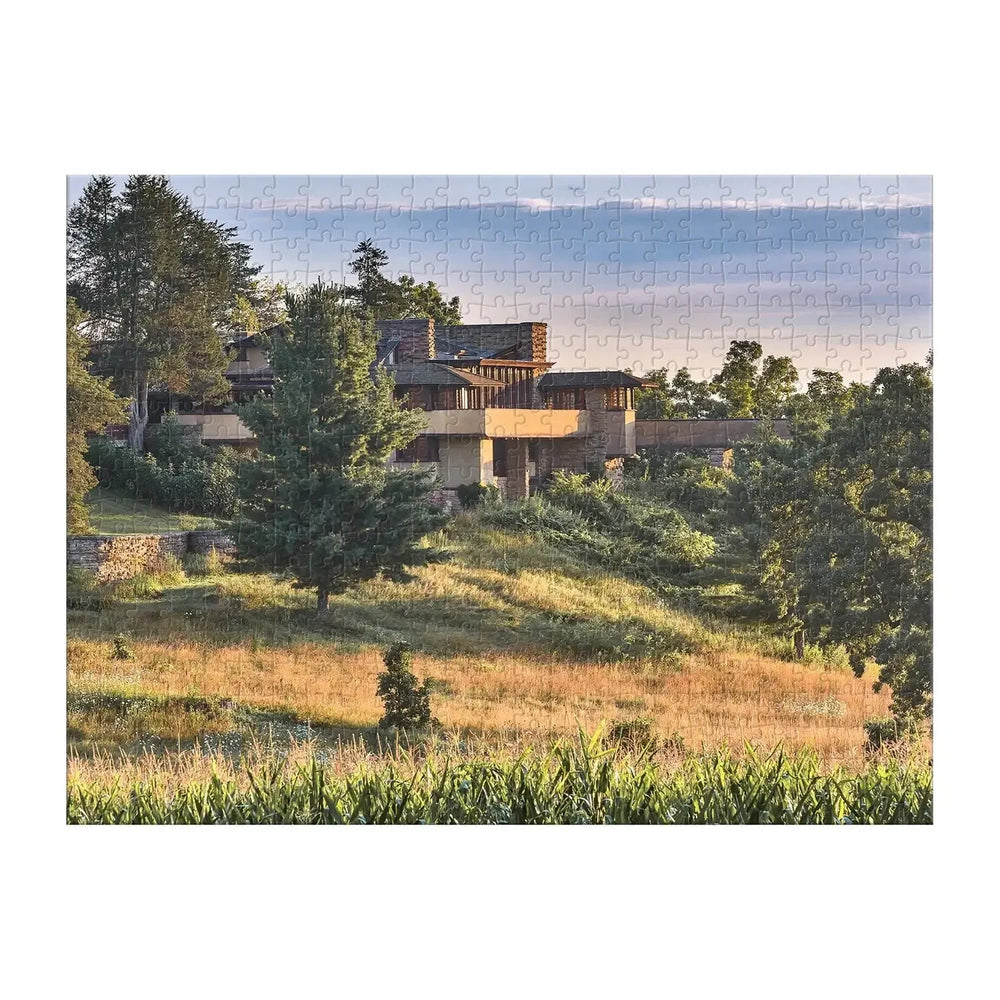 FLW Taliesin & Taliesin West Double-Sided 500 Piece Jigsaw Puzzle Galison (ONLINE ORDER ONLY)