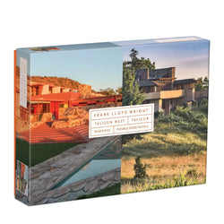 FLW Taliesin & Taliesin West Double-Sided 500 Piece Jigsaw Puzzle Galison (ONLINE ORDER ONLY)
