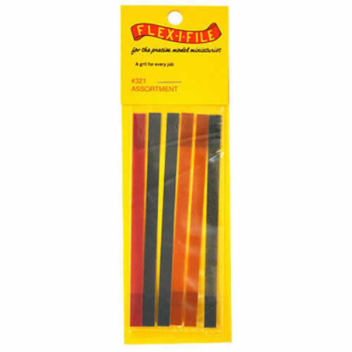 FLX321 Assorted Fine, Medium and Course Flex Tapes Flex-I-File (ONLINE ORDER ONLY)