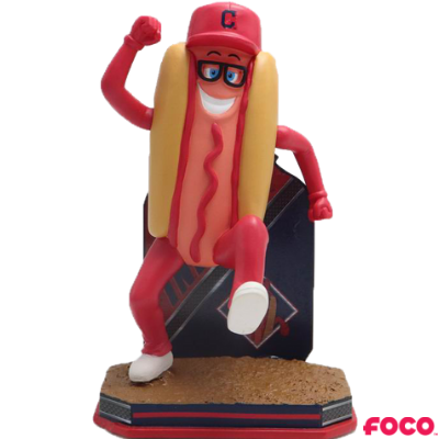 Cleveland Indians Hot Dog Derby Bobbleheads (ONLINE ORDER ONLY)