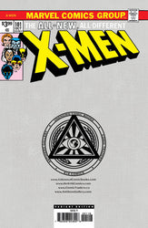 [Signed by Nathan Szerdy] X-MEN #101 FACSIMILE EDITION UNKNOWN COMICS NATHAN SZERDY EXCLUSIVE RED VIRGIN CONVENTION VAR [IN STOCK] (ONLINE ORDER ONLY)