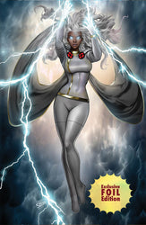 [Signed by Nathan Szerdy] [FOIL] STORM #1 UNKNOWN COMICS NATHAN SZERDY EXCLUSIVE VIRGIN CONVENTION VAR IN STOCK (ONLINE ORDER ONLY)