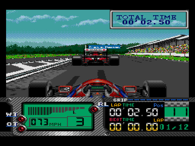 Heavenly Symphony: Formula One World Championship 1993 [Japan Import] (Sega Mega-CD) (ONLINE ORDER ONLY)