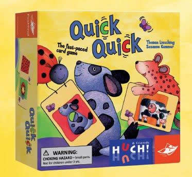 FOXQUICK Quick Quick Fast Paced Card Game Fox Mind Games (ONLINE ORDER ONLY)