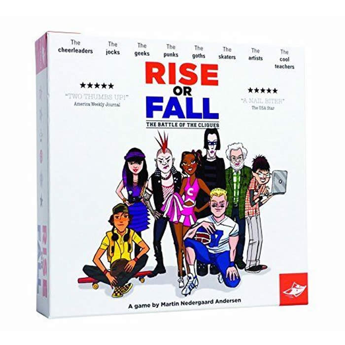 FOXRISE Rise or Fall Card Game Fox Mind Games (ONLINE ORDER ONLY)