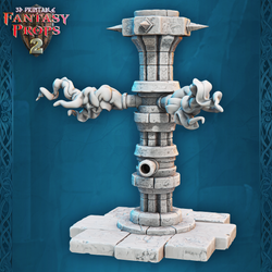 3D Printed STL Miniatures Fantasy Props 2 Dungeons Set 28 - 32mm War Gaming D&D (Online Only)