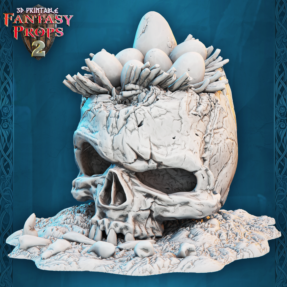 3D Printed STL Miniatures Fantasy Props 2 Dungeons Nest Set 28 - 32mm War Gaming D&D (Online Only)
