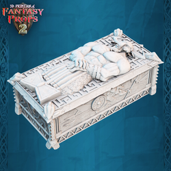 3D Printed STL Miniatures Fantasy Props 2 Museum Set 28 - 32mm War Gaming D&D (Online Only)