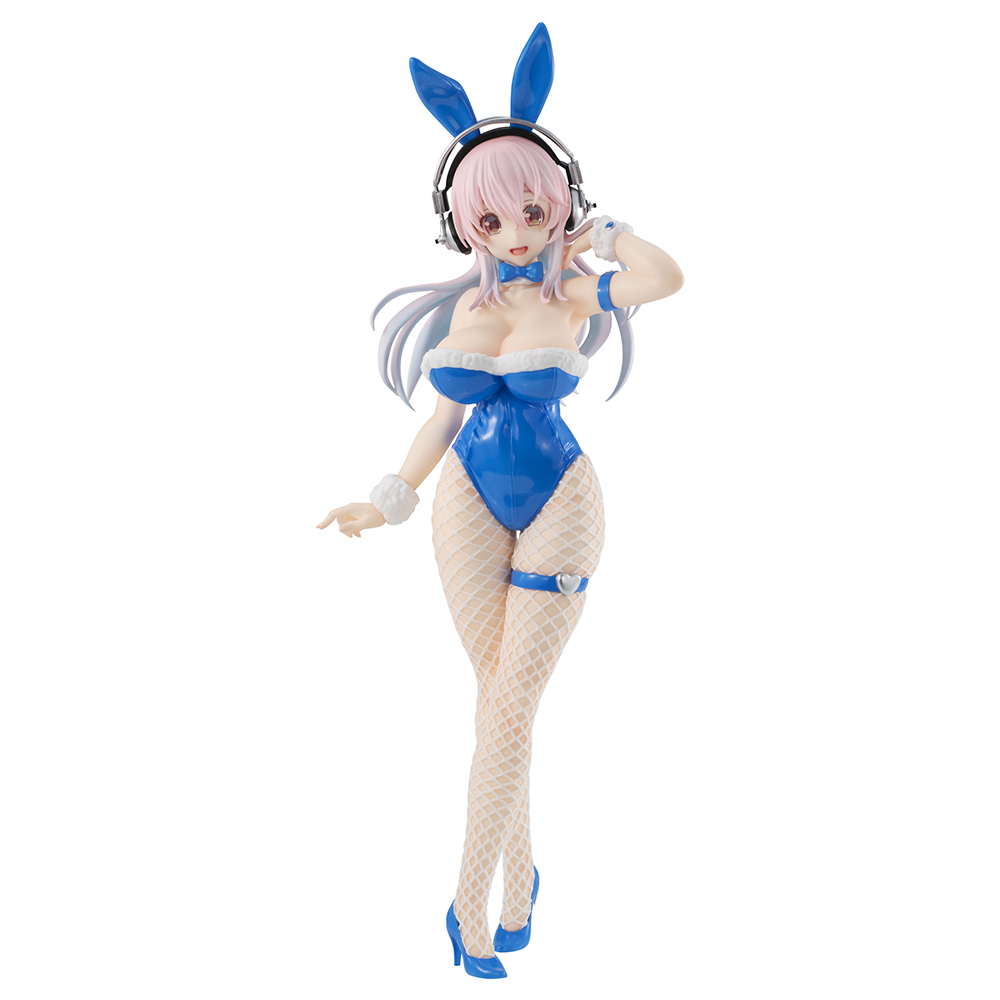 FuRyu: BiCute Bunnies - Super Sonico (Blue Rabbit Ver.) Figure (ONLINE ORDER ONLY)